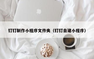 衡阳钉钉制作小程序文件夹（钉钉自建小程序）